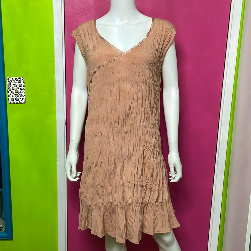 Babette crinkle dress